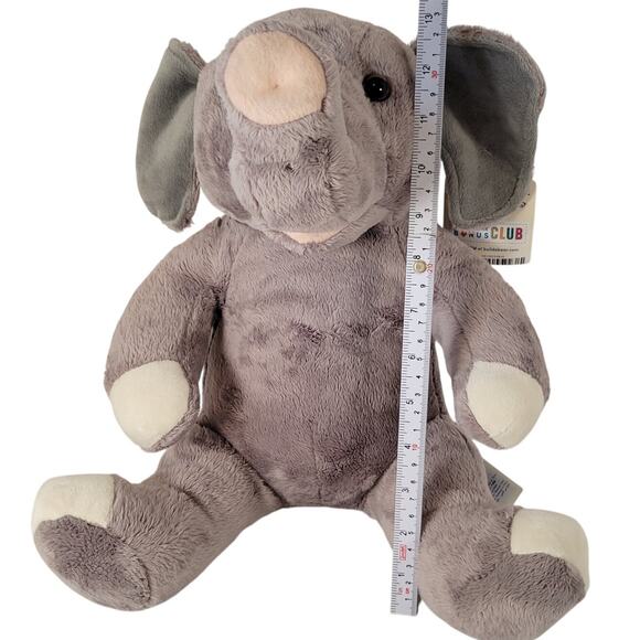 Build-A-Bear Workshop Gray Elephant Plush Stuffed Animal 17" Soft Toy 2018 - Picture 8 of 16